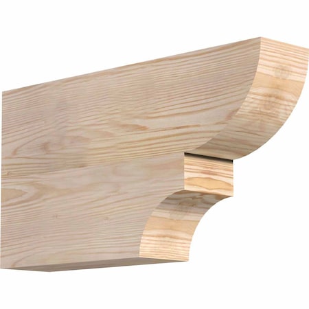 Ekena Millwork Ridgewood Smooth Rafter Tail, Douglas Fir, 3 1/2"W x 10"H x 18"L RFT04X10X18RID00SDF